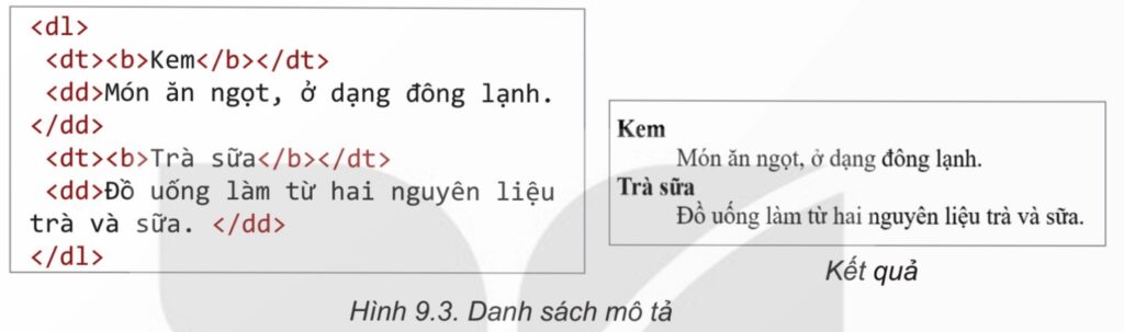 Tin học 12 - Bài 9: Tạo danh sách và bảng 10 tin học 12 bài 9