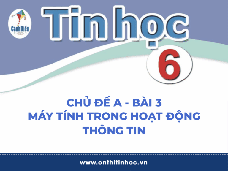máy tính trong hoạt động thông tin