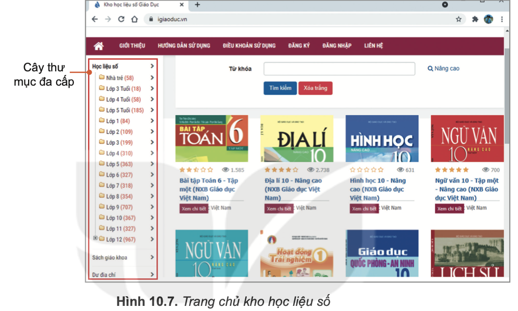Tin học 10 – Bài 10. Thực hành khai thác tài nguyên trên Internet 9