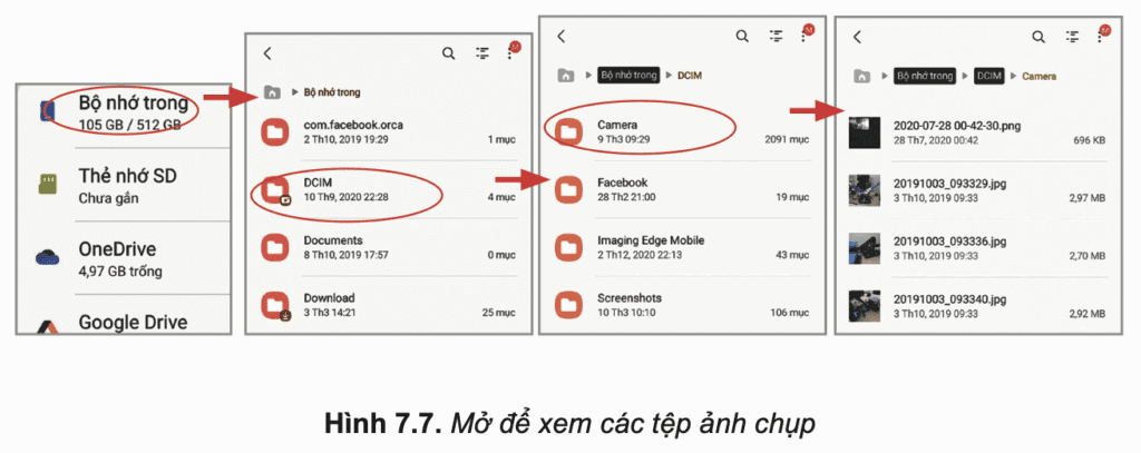 Tin học 10 – Bài 7. Thực hành sử dụng thiết bị số thông dụng 13 tin học 10 bài 7