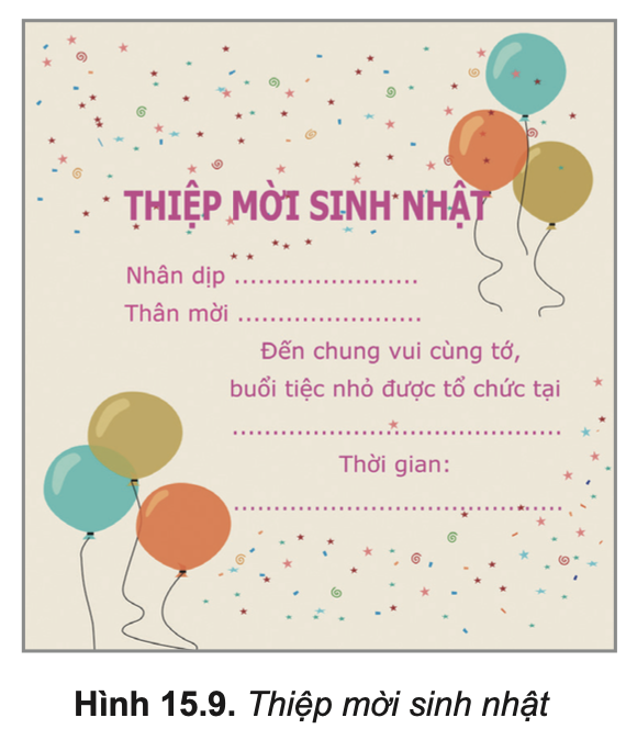 Tin học 10 – Bài 15. Hoàn thiện hình ảnh đồ họa 18 Tin học 10 Bài 15 Luyện tập