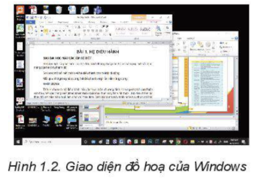 Tin học 11 - Bài 1. Hệ điều hành 6 Tin học 11 Bài 1 a Hệ điều hành Windows