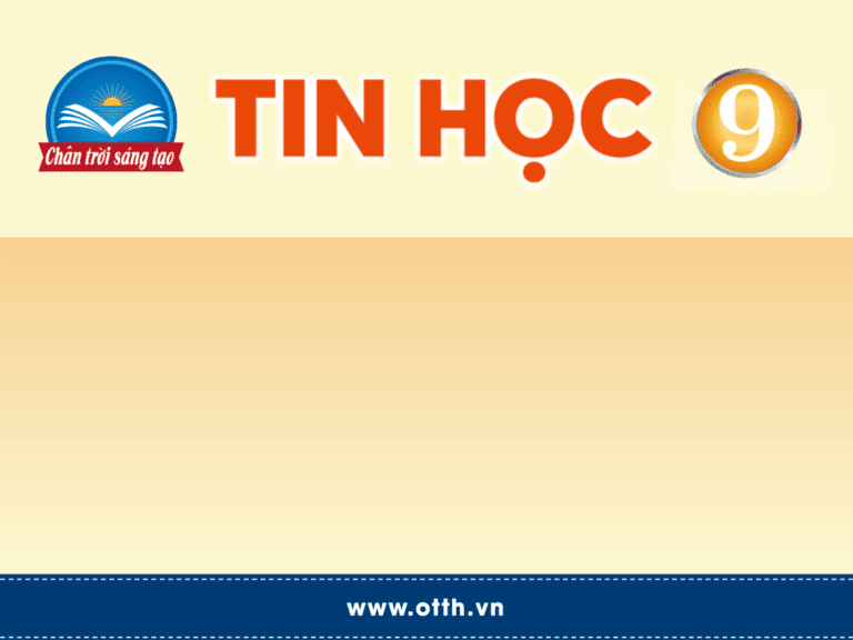 trình bày trao đổi thông tin tin học 9