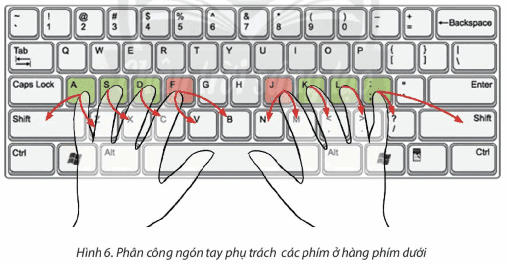 Bài 5 Quy tắc gõ phím