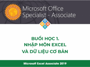 MOS Excel - Buổi học 1: Nhập môn Excel và dữ liệu cơ bản 91 Trí tuệ nhân tạo