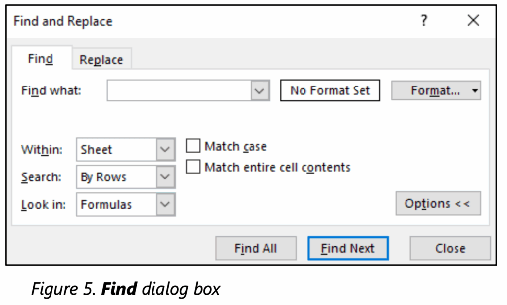 MOS Excel - Buổi học 2: Điều hướng, tìm kiếm và tự động điền dữ liệu 7 MOS Excel Buổi học 2 Điều hướng tìm kiếm và tự động điền dữ liệu Tìm kiếm dữ liệu trong workbook