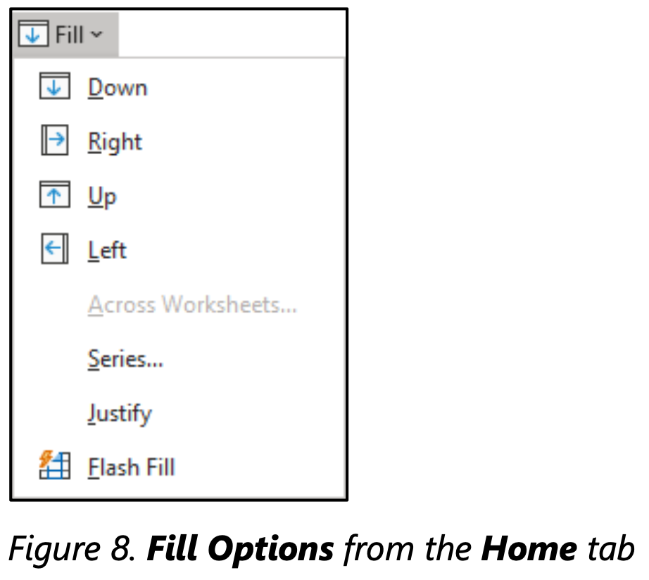 MOS Excel - Buổi học 2: Điều hướng, tìm kiếm và tự động điền dữ liệu 10 MOS Excel Buổi học 2 Điều hướng tìm kiếm và tự động điền dữ liệu AutoFill bằng lệnh Fill