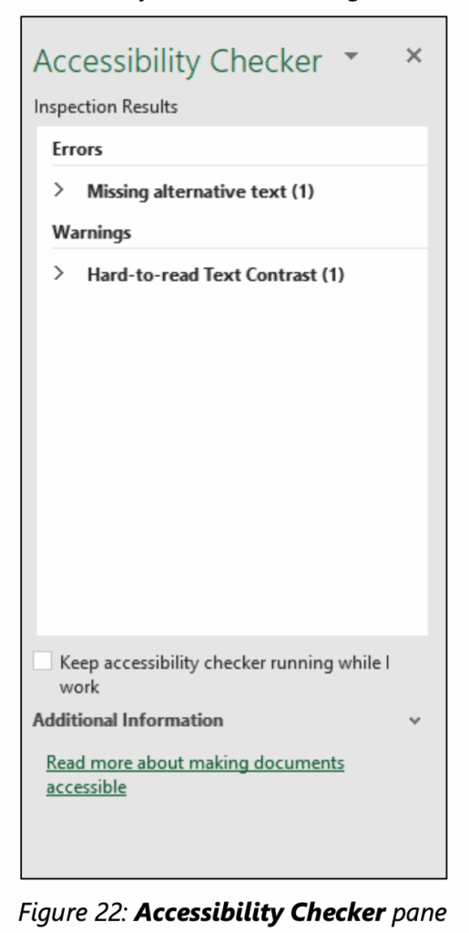 MOS Excel - Buổi học 10: Hoàn thiện Workbook 17 MOS Excel Buổi học 10 Hoàn thiện Workbook Check Accessibility Kiểm tra khả năng tiếp cận