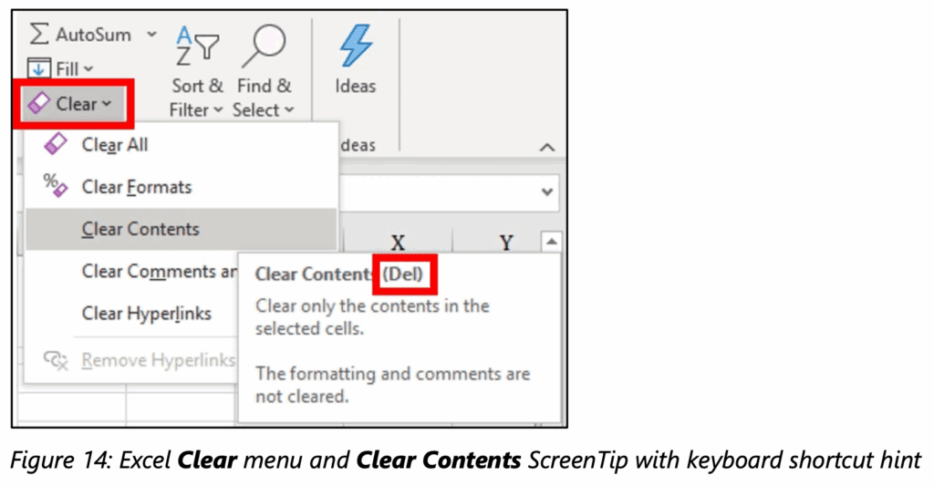 MOS Excel - Buổi học 4: Định dạng dữ liệu và ô tính 18 MOS Excel Buổi học 4 Định dạng dữ liệu và ô tính Xóa định dạng